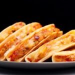 Chicken Cheese Aloo Tacos